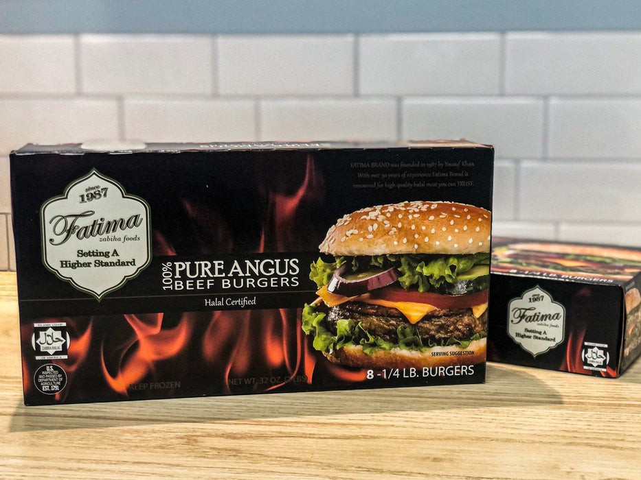Halal Angus Beef Burger Pattie 8pack