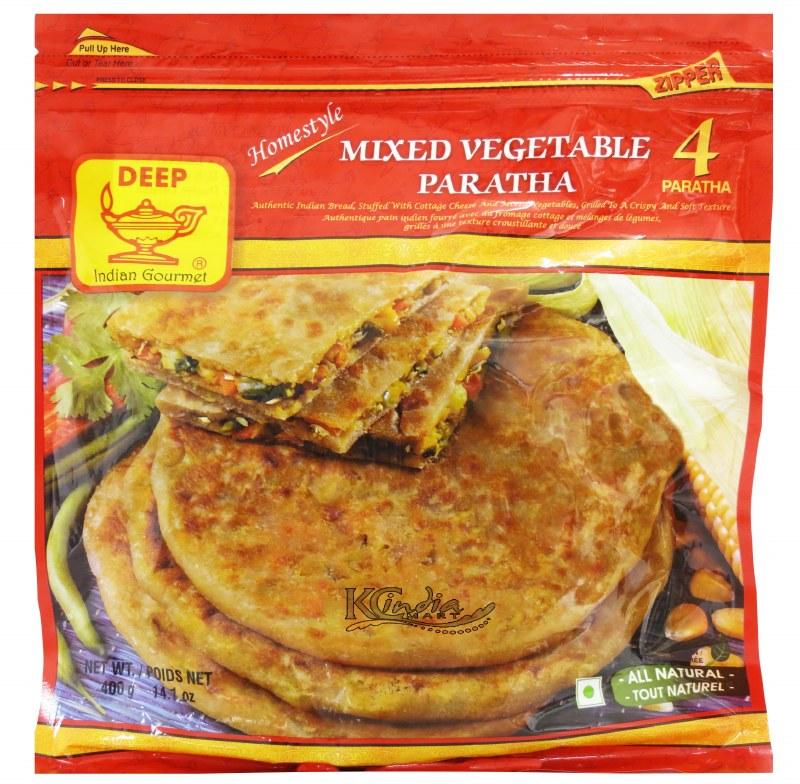 Deep Mixed Vegetable Paratha - WeGotMeat- Columbus Ohio Halal Meat Delivery