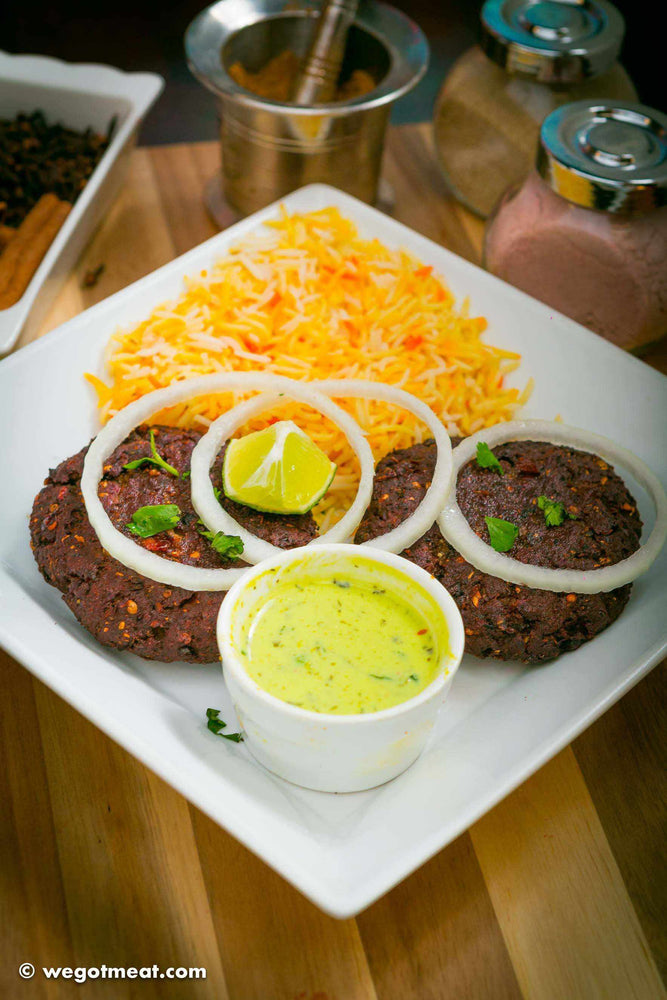 Marinated Chapli Kabab (Pack of 4) - WeGotMeat- Columbus Ohio Halal Meat Delivery