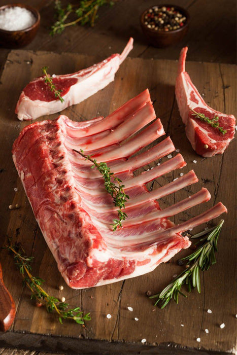 Halal Frenched Lamb Rack - WeGotMeat- Columbus Ohio Halal Meat Delivery