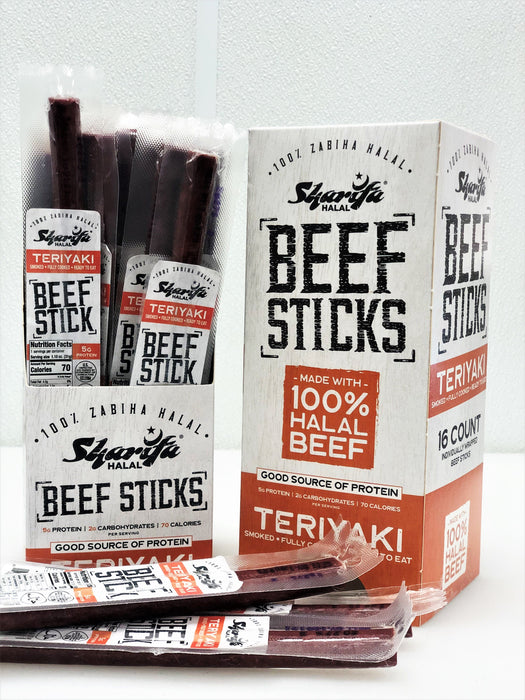 Sharifa Beef Teriyaki Sticks - WeGotMeat- Columbus Ohio Halal Meat Delivery