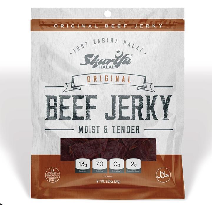 Sharifa Halal Beef Jerky Original - WeGotMeat- Columbus Ohio Halal Meat Delivery