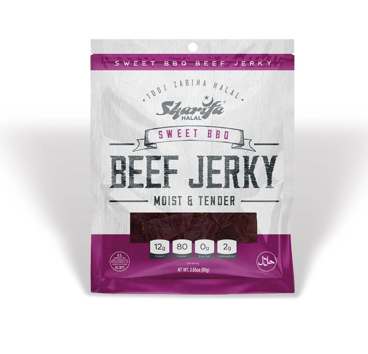 Sharifa Sweet BBQ Beef Jerky - WeGotMeat- Columbus Ohio Halal Meat Delivery