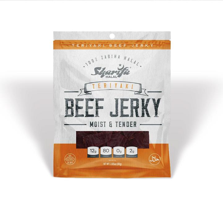 Sharifa Teriyaki Beef Jerky - WeGotMeat- Columbus Ohio Halal Meat Delivery