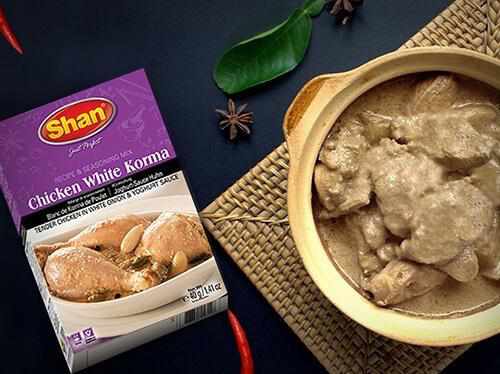 Shan Chicken White Korma Recipe Mix - WeGotMeat- Columbus Ohio Halal Meat Delivery