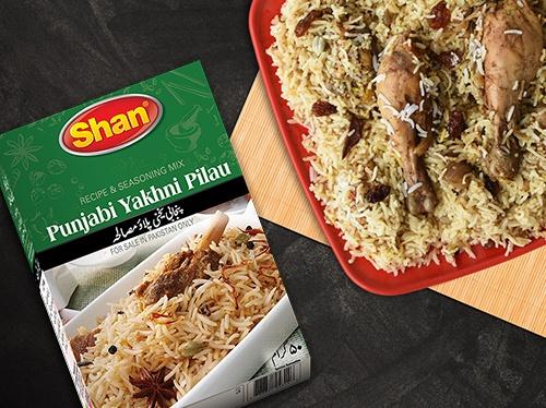 Shan Punjabi Yakhni Pulao Recipe Mix - WeGotMeat- Columbus Ohio Halal Meat Delivery